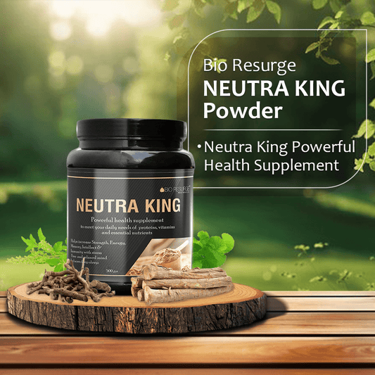 Neutra King Powerful Health Supplement enrich with Vitamins and essential nutrients: One piece MRP (Inclusive of all taxes):Rs.585/- Net Weight 250gm