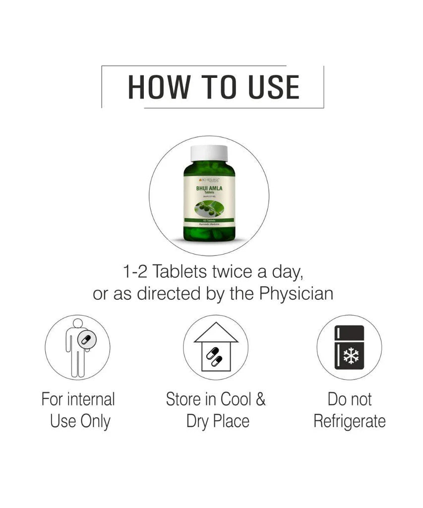 Bhumi Amla Tablets for Stress Relief, Sound Sleep & Brain Health | Bio Resurge