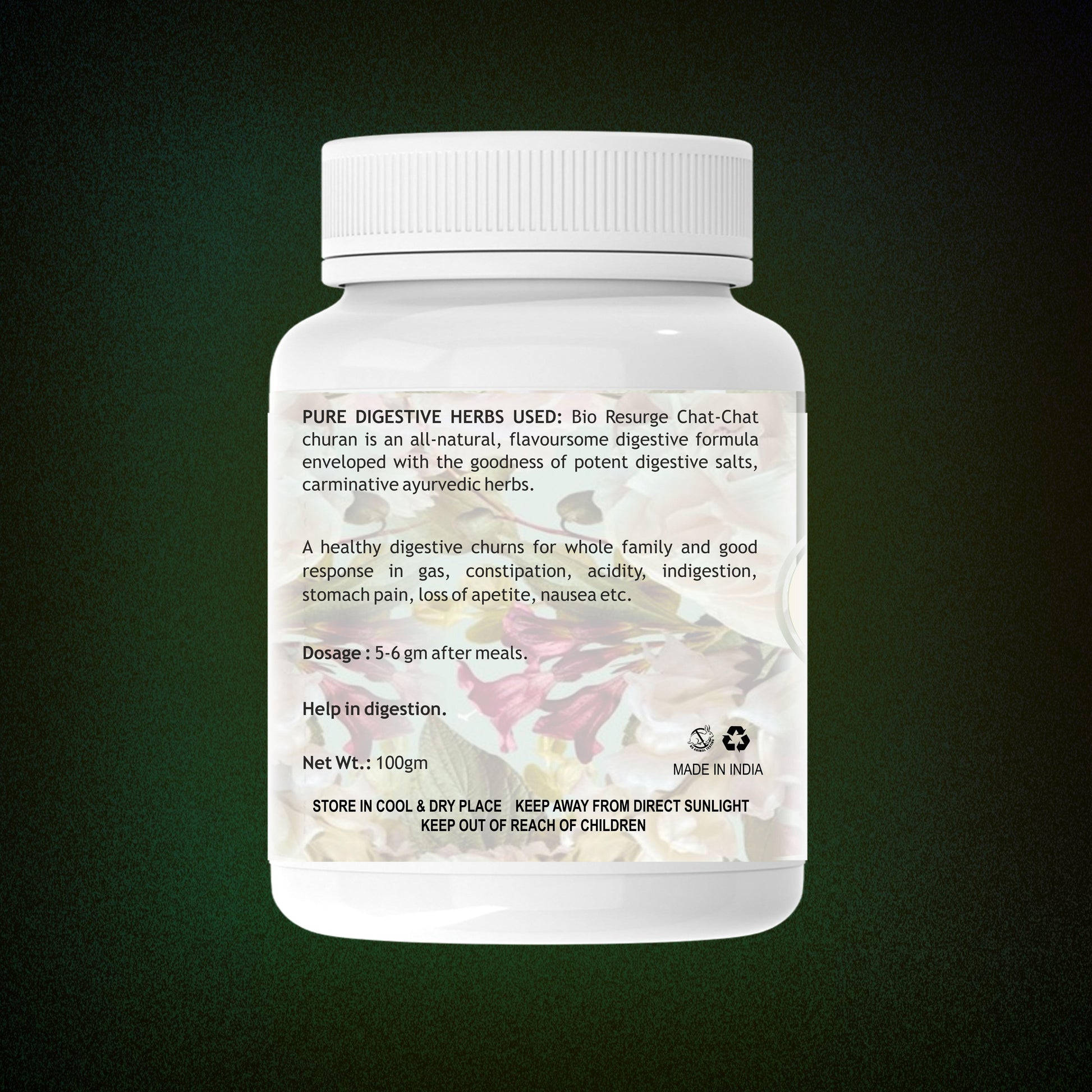 Chat Chat Churan made by Pure digestive herbs 