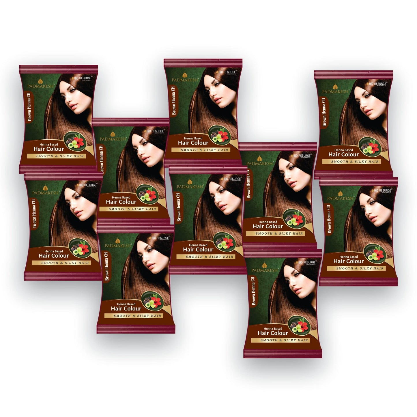 Bio Resurge Padmakesh Henna Hair Dye for All Types of Hairs: One piece MRP (Inclusive of all taxes):Rs 15/- Net Weight 15gm, Black CH: 15gm