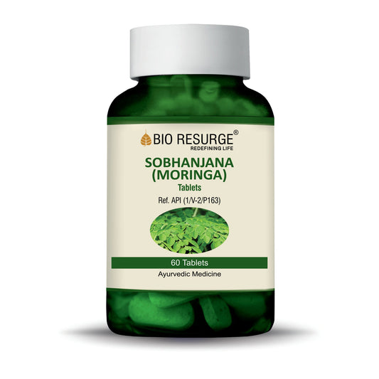 Sobhanjana Moringa Capsules – Helpful For Prevention and  Inflammation & Microbial.  (60 Tablets): One piece MRP (Inclusive of all taxes):Rs.300/- Net Weight 45gm/