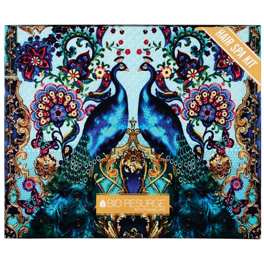 Hair Spa Kit for Stop Hair Fall, Remove Dandruff | 3 Step DIY Therapy for Damaged Hair Bio Resurge