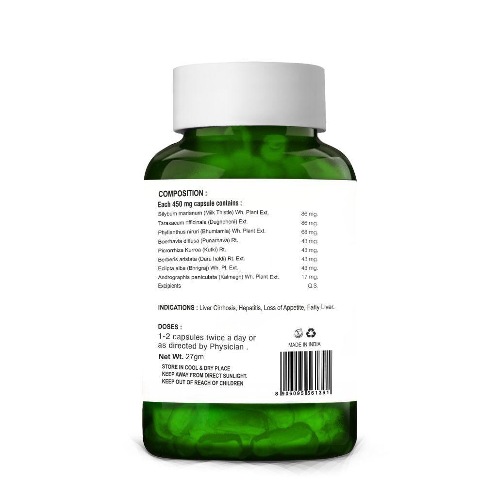 Livosurg - Liver Detox Capsule  | With Milk Thistle | Natural Liver Detox: One piece MRP (Inclusive of all taxes):Rs.470/- Net Weight 27gm
